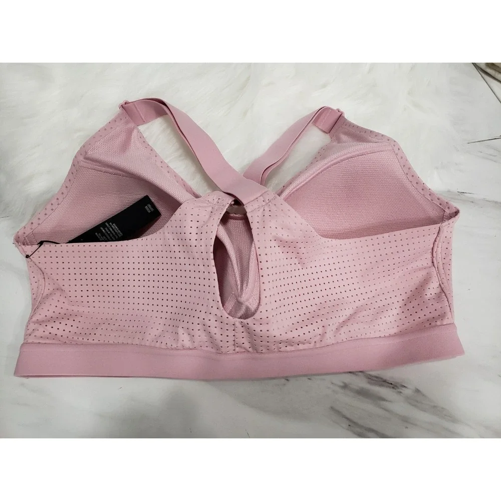 NEW Victoria's Secret VSX Sport Lightweight Mesh Sports Bra Pink Rose 38D